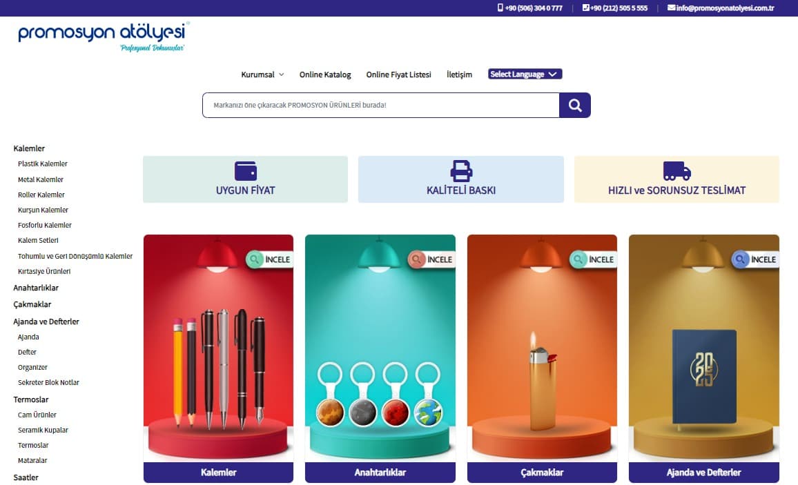 Logo Baskılı Promosyon Termos ile Markanızı Kalıcı Hale Getirin
