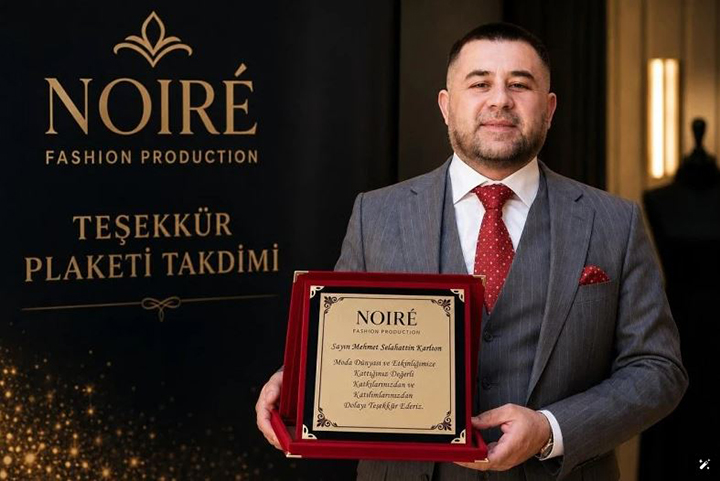 İş İnsanı Mehmet Selahattin Karlıon, Milli Takıma Desteğiyle Ödüle Layık Görüldü.